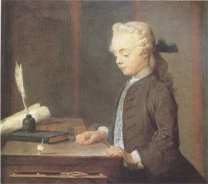 Jean Baptiste Simeon Chardin Boy with a Top (nk05) oil painting image
